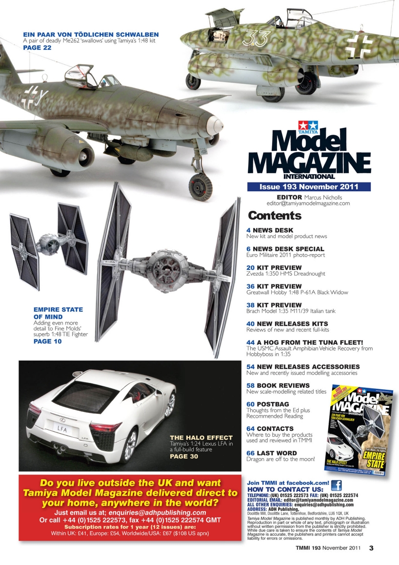 Tamiya Model Magazine 193 (2011-11)